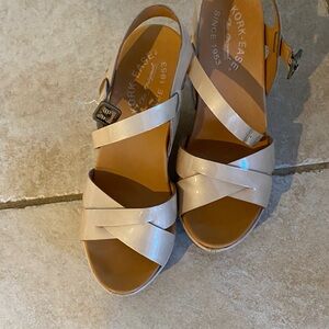 Kork-Ease Women's Tan Strappy Sandals